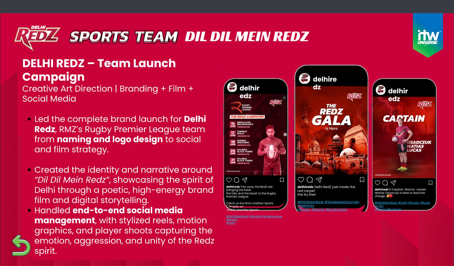 Delhi Redz team launch campaign